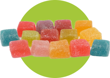 Compressed Cuboid Gummies